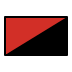 red and black flag